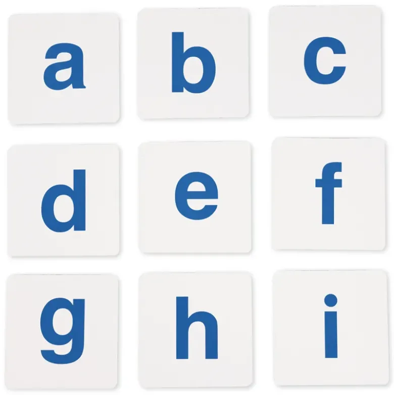 Set Buchstaben-Kärtchen "ABC", 216-tlg. im Koffer