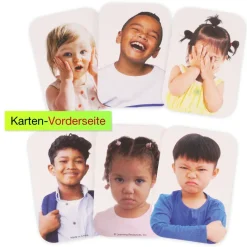 Set Emotions-Figuren farbig sortiert, 54-tlg., in Box