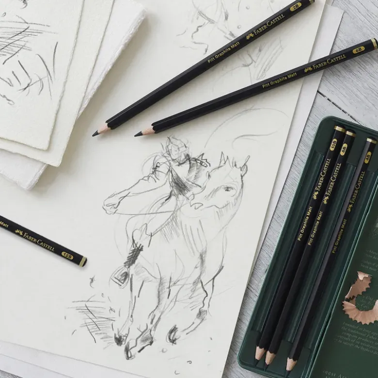 Set Faber-Castell "Pitt Graphite Matt", 6-tlg.