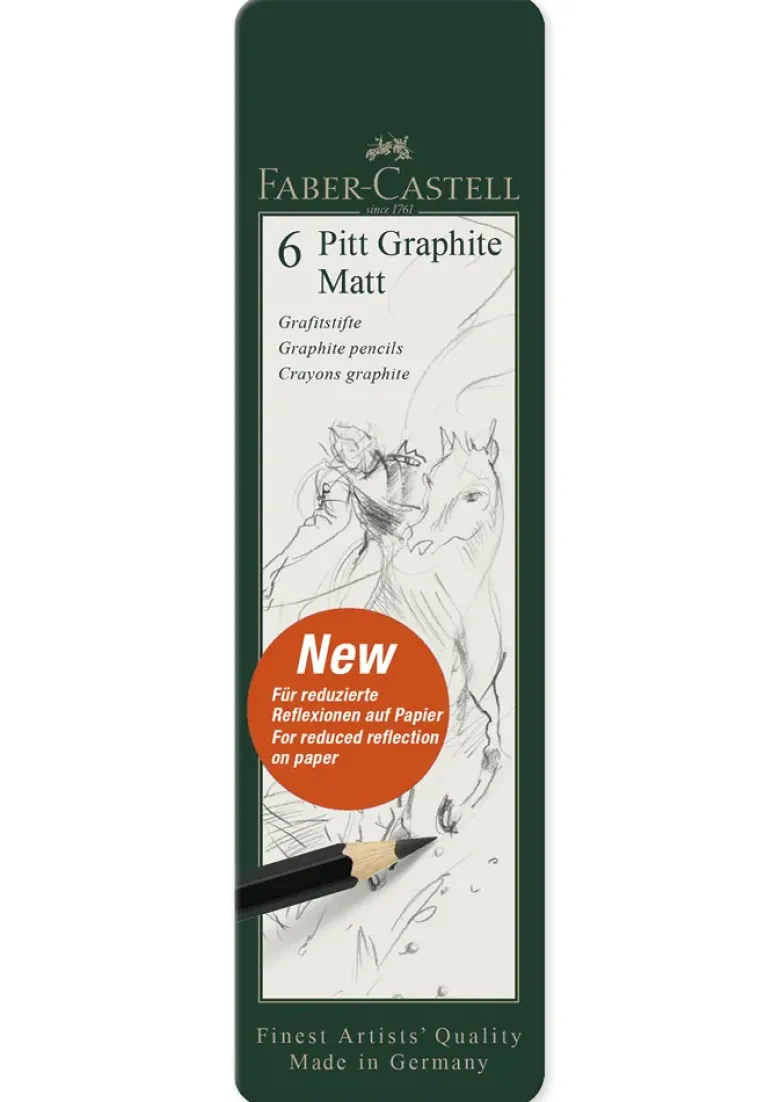 Set Faber-Castell "Pitt Graphite Matt", 6-tlg.