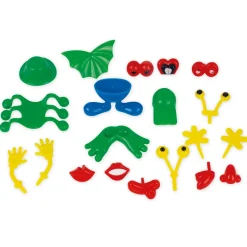 Set Figurenteile für Knetfiguren, Kunststoff, 20 Stück