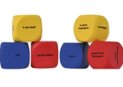 Set Flüster-Würfel 6-tlg. Deutsch