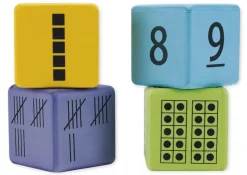 Set Flüster-Würfel "Zahlen-Darstellung", 16-tlg.