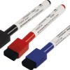 Set Folienstifte Non Permanent mit Filzwischer + Magnet, 3tlg.
