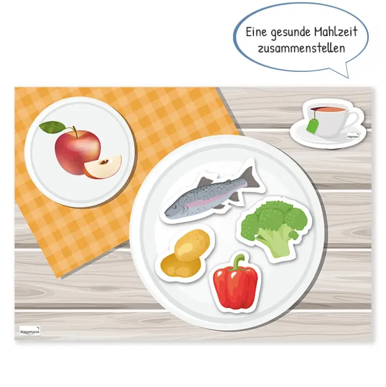 Set Gesunde Mahlzeiten, magnetisch, 61-tlg.