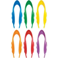 Set Giga-Pinzetten farbig, 12-tlg., 15 cm
