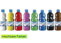 Set GIOTTO Acrylfarben à 500 ml, 8-tlg.