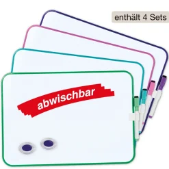 Set Gruppenarbeit-Whiteboard A4-Plus, 16-tlg.