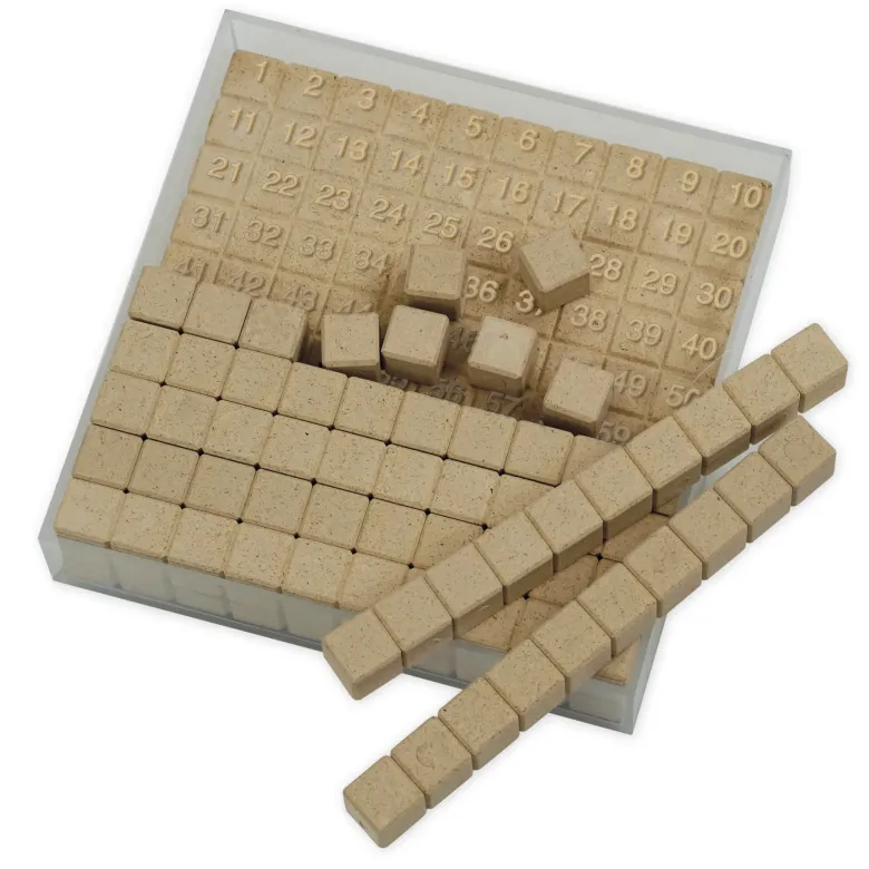 Set Hunderter-Platte, 29-tlg., RE-Wood