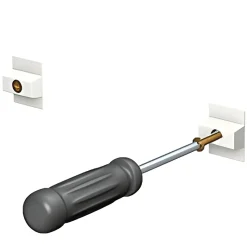 Set Info-Leiste mit Namenschildern + Haken, 21-tlg.