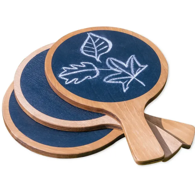 Set Kreidetafeln aus Holz, 3 Stück