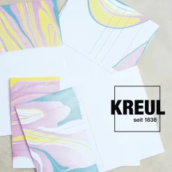 Set KREUL Magic Marble Marmorier-Farben à 20 ml, 6-tlg.