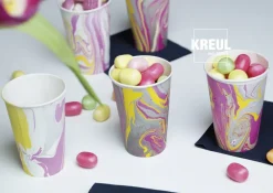 Set KREUL Magic Marble Marmorier-Farben à 20 ml, 6-tlg.