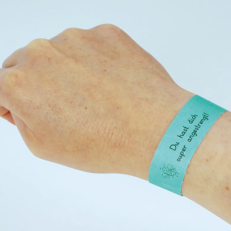 Set Lob-Armbänder, 100-tlg. in Mappe