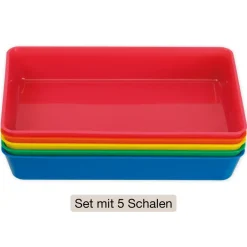 Set Materialschalen XL, 5-tlg.