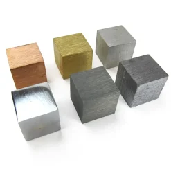 Set Metall-Würfel, 6-tlg.