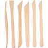Set Modellierwerkzeug aus Holz, 6-tlg.