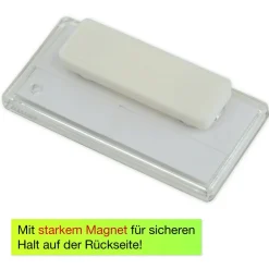 Set Namensschilder, magnetisch, 5 Stück