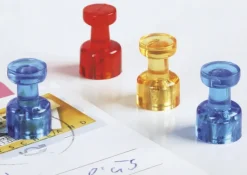 Set Neodym-Magnete mit Griff, 11 mm ø, 12 Stück