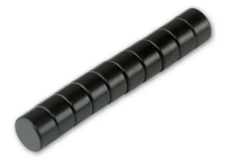 Set Neodym-Magnete 10-tlg., 8mm ø, 5mm hoch