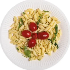 Set Pappteller weiß, 23 cm ø, 50 Stück