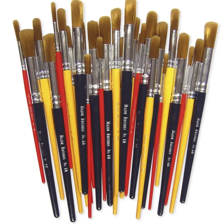 Set Pinsel für Acrylfarben, 30-tlg.