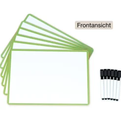 Set Prima-Colori Whiteboard mit Punktraster und Blanko A4, 6 Stück
