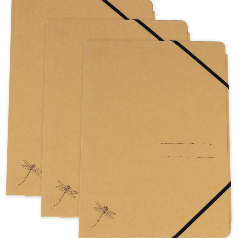Set Sammelmappe "Natura" A4, 3 Stück