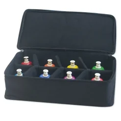 Set Schlagglocken, bunt, 8 Stück in Tasche