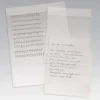 Set Schreibfolien mit Fixierleiste, 5 Stück, A4