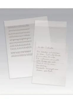 Set Schreibfolien mit Fixierleiste, 5 Stück, A4