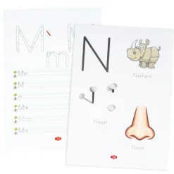 Set Schreiblern-Blattsammlung A4 "ABC", 156-tlg.