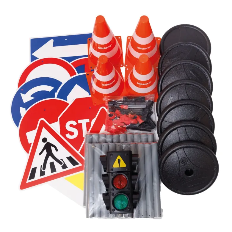 Set "Verkehrszeichen" XXL, 49-tlg.