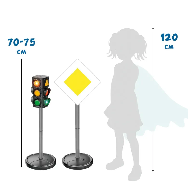 Set "Verkehrszeichen" XXL, 49-tlg.