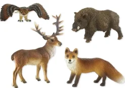Set Wald- und Feld-Tiere, 9-tlg.