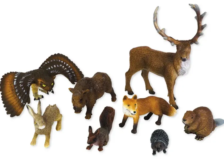 Set Wald- und Feld-Tiere, 9-tlg.