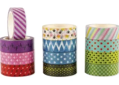 Set WASHI Tape, 12 Rollen