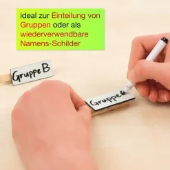Set Whiteboard-Klammern, 6-tlg.