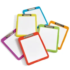 Set Whiteboard-Schreibtafeln mit Klemmbrett, 6 Stück