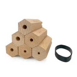 Set Wildbienen-Pyramide, 6-tlg.