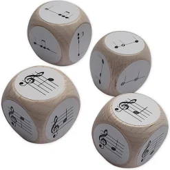Set Würfel "Pentatonik", 4-tlg.
