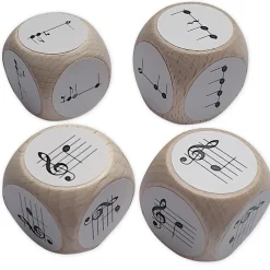 Set Würfel "Pentatonik", 4-tlg.