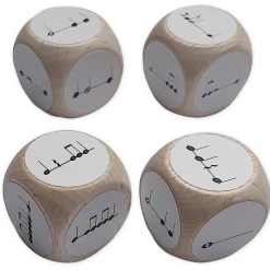 Set Würfel "Rhythmik", 4-tlg.
