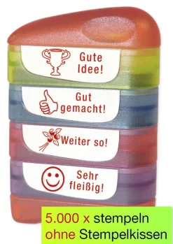 Siebdruck-Stempel "Perpetuum", 4 in 1, "Gute Idee"