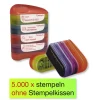 Siebdruck-Stempel "Perpetuum", 4 in 1, "Türkisch"