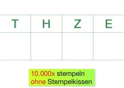 Siebdruck-Stempel 