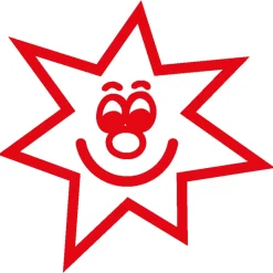 Siebdruck-Stempel "Perpetuum", "Stern"