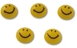 Smiley-Magnete 20 mm ø, 8 Stück