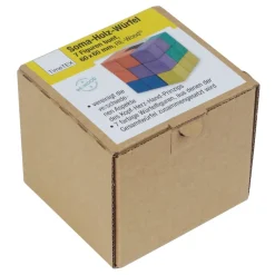 Soma-Holz-Würfel 60x60 mm, 7 Figuren bunt in Box
