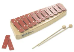 SONOR Glockenspiel, Sopran c3-f4 + fis3, b3, mit Schlägel, NG 10 aus NG Serie